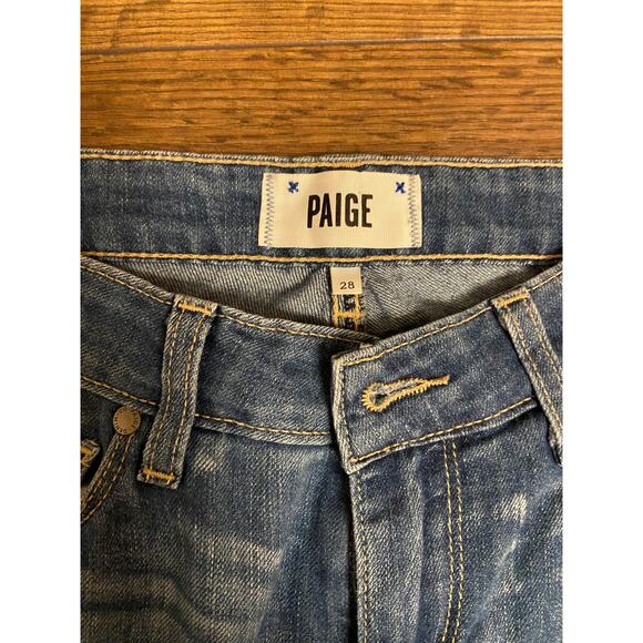 EUC Paige Verdugo Ankle Isabella midrise skinny jean sz: 28 - Picture 16 of 16